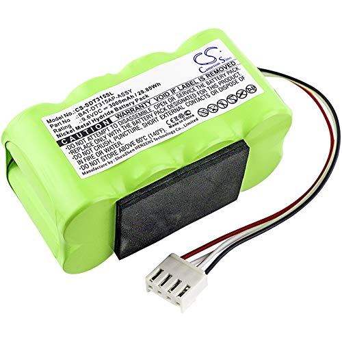 Replacement Battery for Shimpo DT-315A, DT-315A Stroboscope Part NO BAT-DT315A/P, BAT-DT315AP-ASSY
