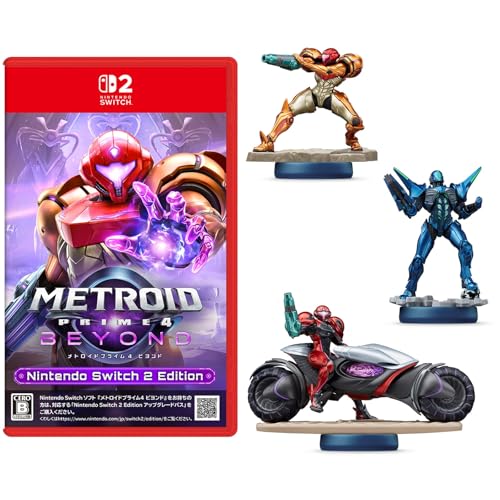 メトロイドプライム4 ビヨンド Nintendo Switch 2 Edition -Switch2 + amiibo サムス・サイラックス・サムス&ヴァイオラ【メトロイドプライム4】(メトロイドシリーズ) & 【Amazon.co.jp限定】特典 アイテム未定 同梱