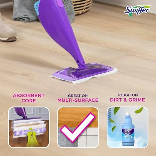 WetJet Hardwood Floor Cleaner Spray Mop Pad Refill,
