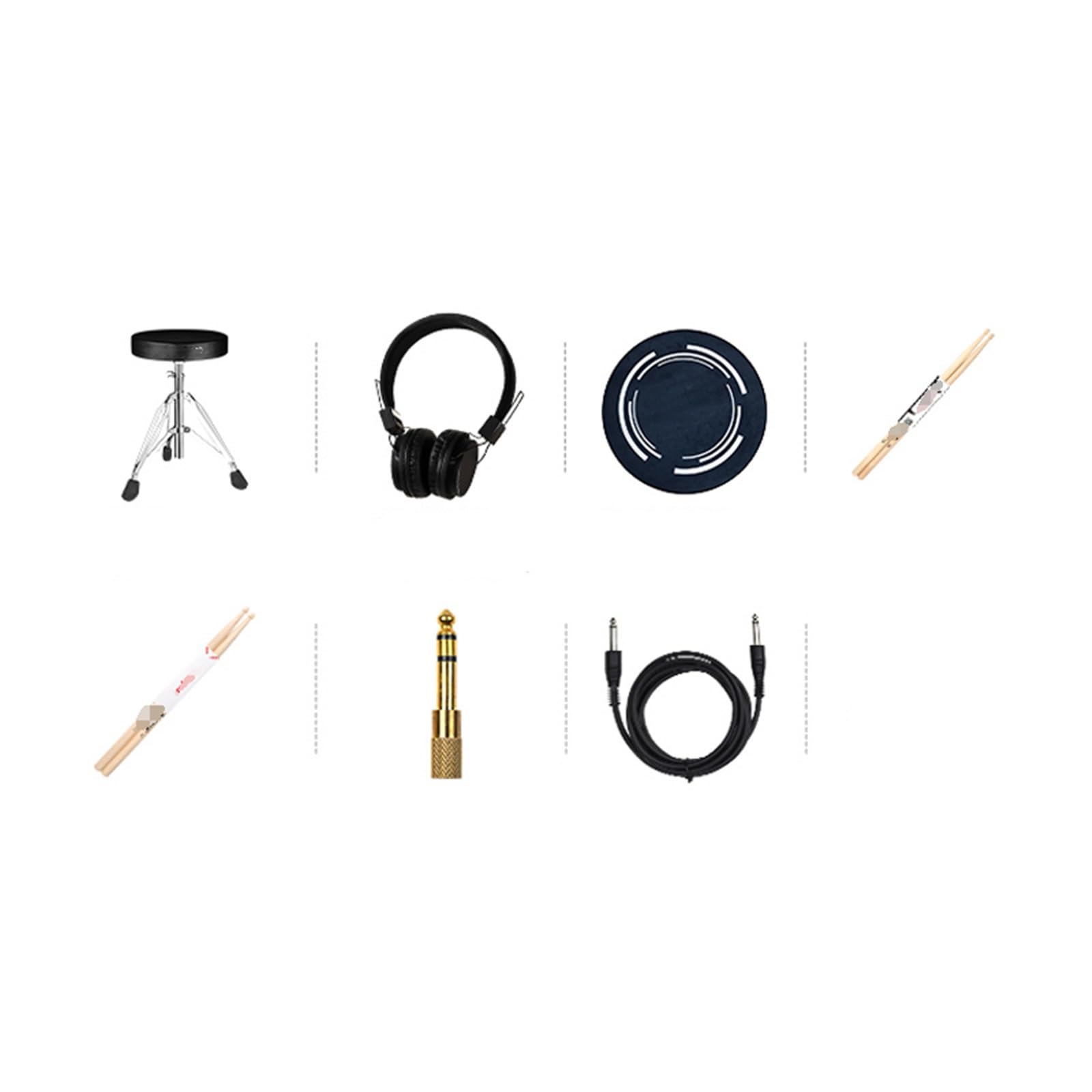 Batería Electrónica Para Principiantes Batería Profesional Para Adultos Plegable baterias electronicas profesionales(Professional 4)