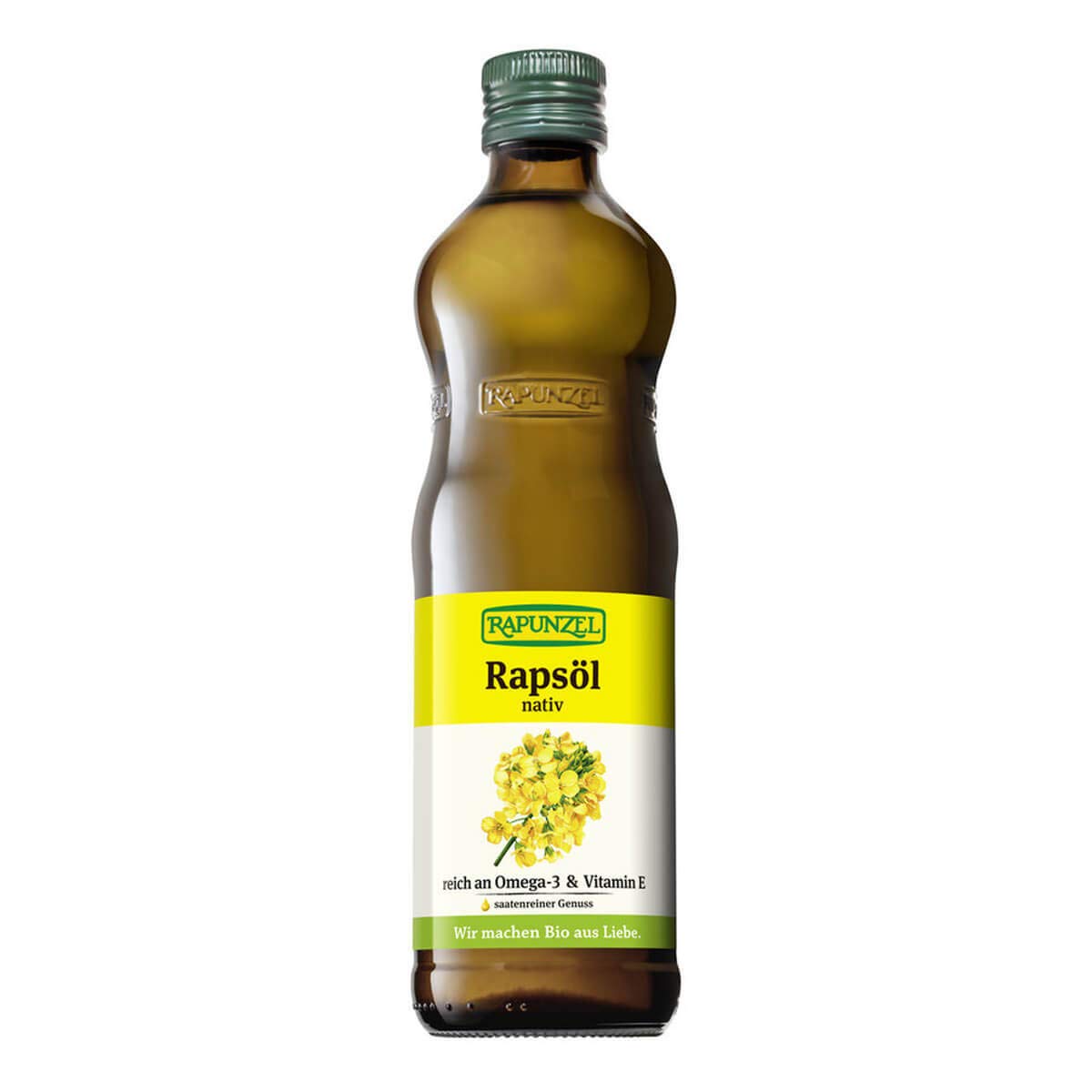Raiponce - Huile de colza vierge - 0,5 l - Lot de 6