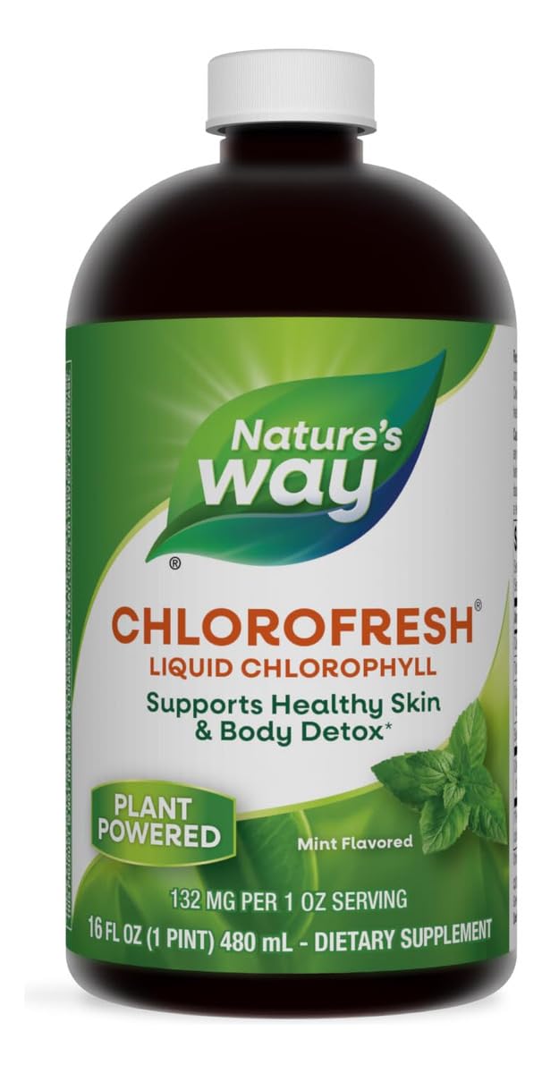 Nature's Way Chlorofresh Liquid Unflavoured Internal Deodorant 16 Fl Oz / 480 ml