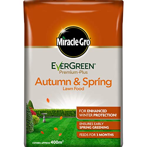 Miracle-Gro EverGreen Premium Plus Autumn & Spring Lawn Food 8kg - 400m2