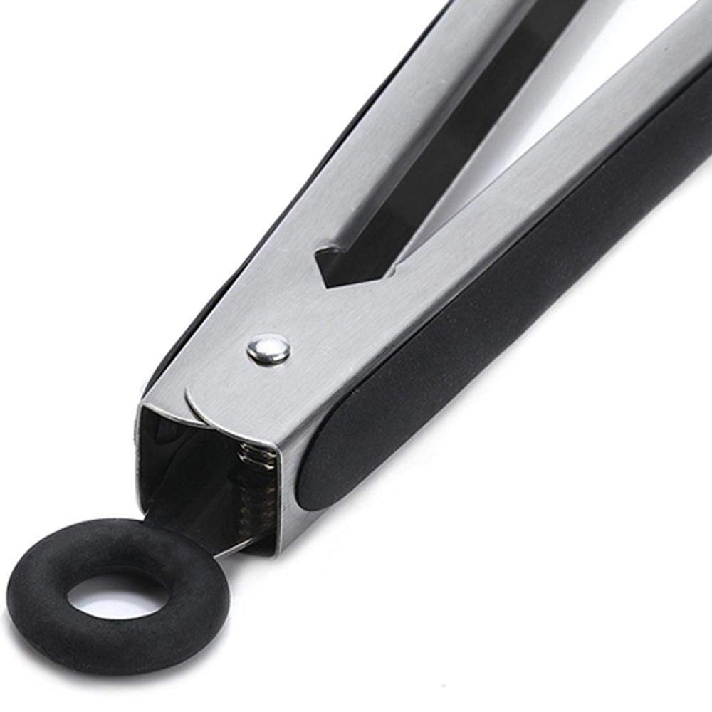RajoNN Pinzas de Silicona para Barbacoa, Pinzas para Servir Ensalada, Pinzas de Cocina antiadherentes para Barbacoa y Barbacoa