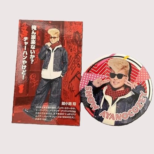 氣志團　綾小路翔　 缶バッジ　アクスタ　カードセット 氣志團 綾小路翔 缶バッジ アクスタ カードセット 2025年最新