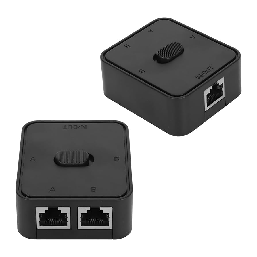 UBCBW45SSH ２つ 2 Port Gigabit Network Switch, RJ45 CAT6 Network Switch