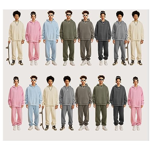 VFIVE UNFOUR Retro Washed Hip Hop Multi-colour Thick Cotton Hoodies Sweatshirts Fashion Pullover3