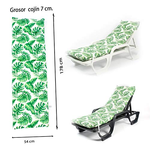 COJÍN para Tumbona PALMITO. (SE Venden EN Lote DE 2)