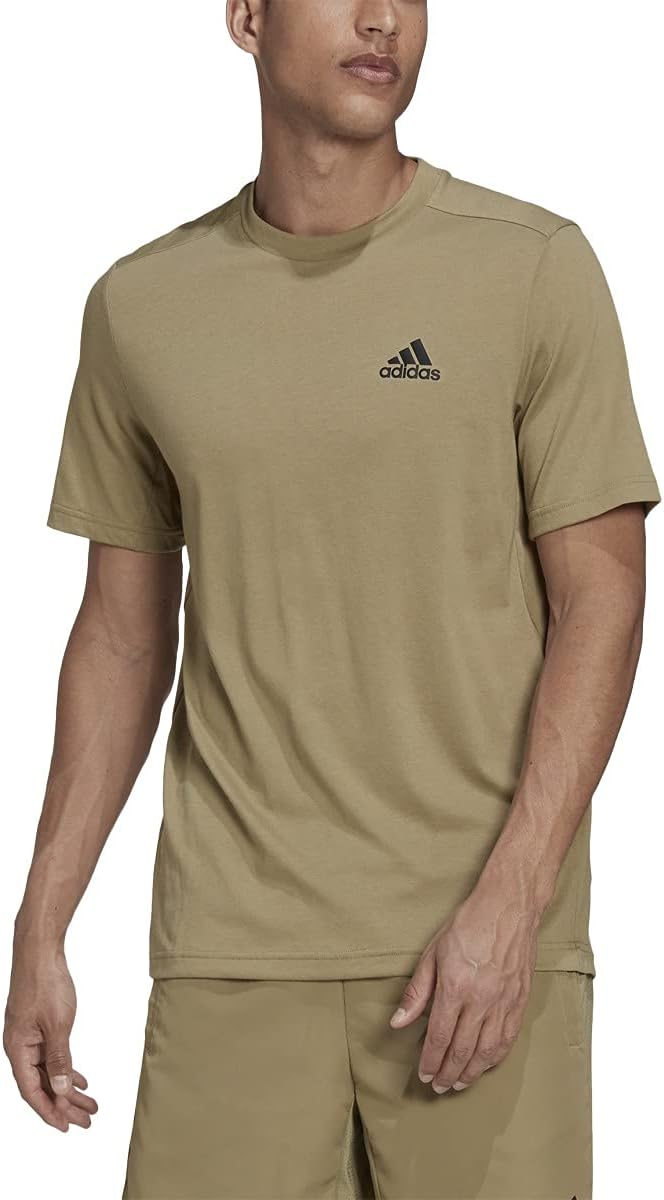 olive green adidas shirt mens