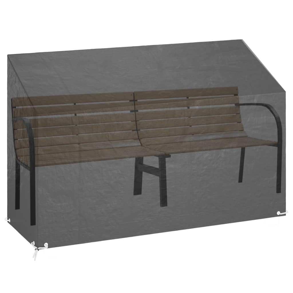 Gartenbank Abdeckungen 2 Stk 190x70x70 cm