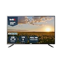 TV 22" pollici BSL-22112V | LED | con USB Lettore multimediale | TDT2 (DVBT2)