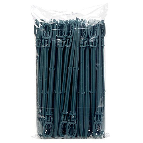 Holiday Joy Universal Light Lawn Stakes for Holiday String Lights on Yards, Driveways & Pathways - 8.5 inch Tall - New and Improved Model (100 Pack)