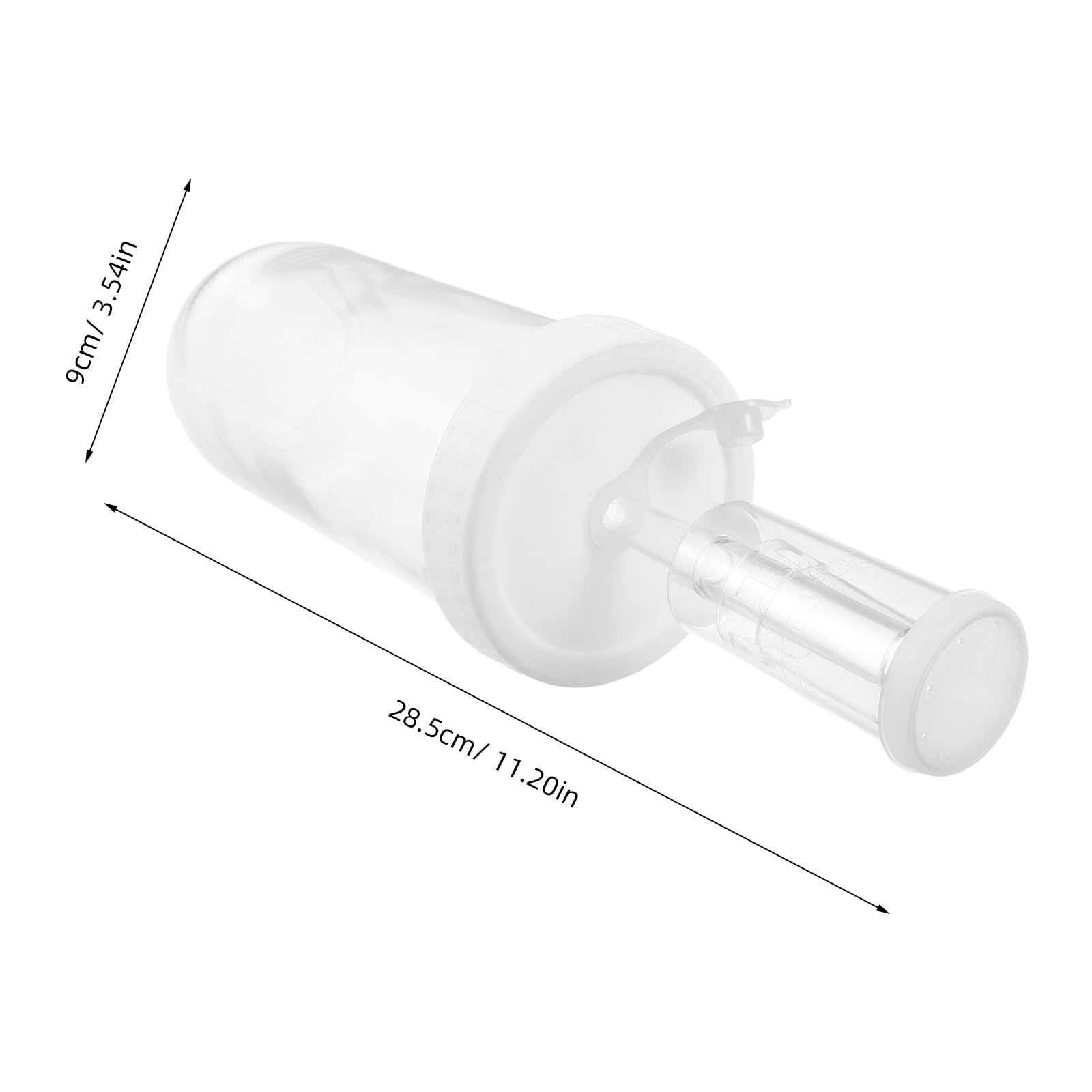 OUNONA 2 frascos de Vidrio para encurtidos con Tapa hermética y Cierre de Aire - Frasco de fermentación de Boca Ancha de 710 ml - para fermentar Verduras en la Cocina y Preparar chucrut casero de