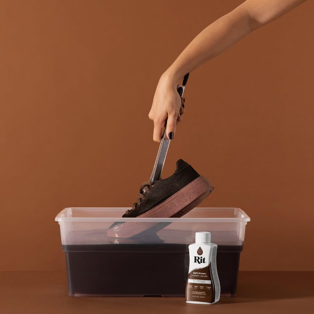 Rit Dye liquido 8oz-marrone scuro