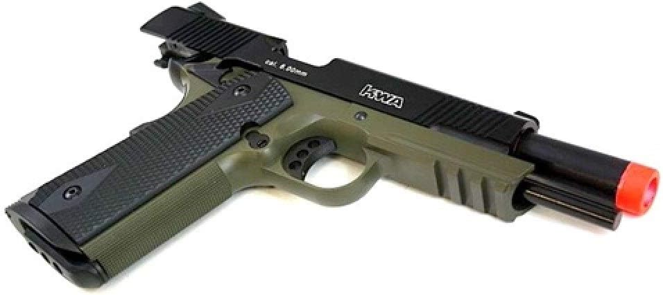 KWA 1911 MK IV PTP 6mm 21rd OD Green Airsoft Gun
