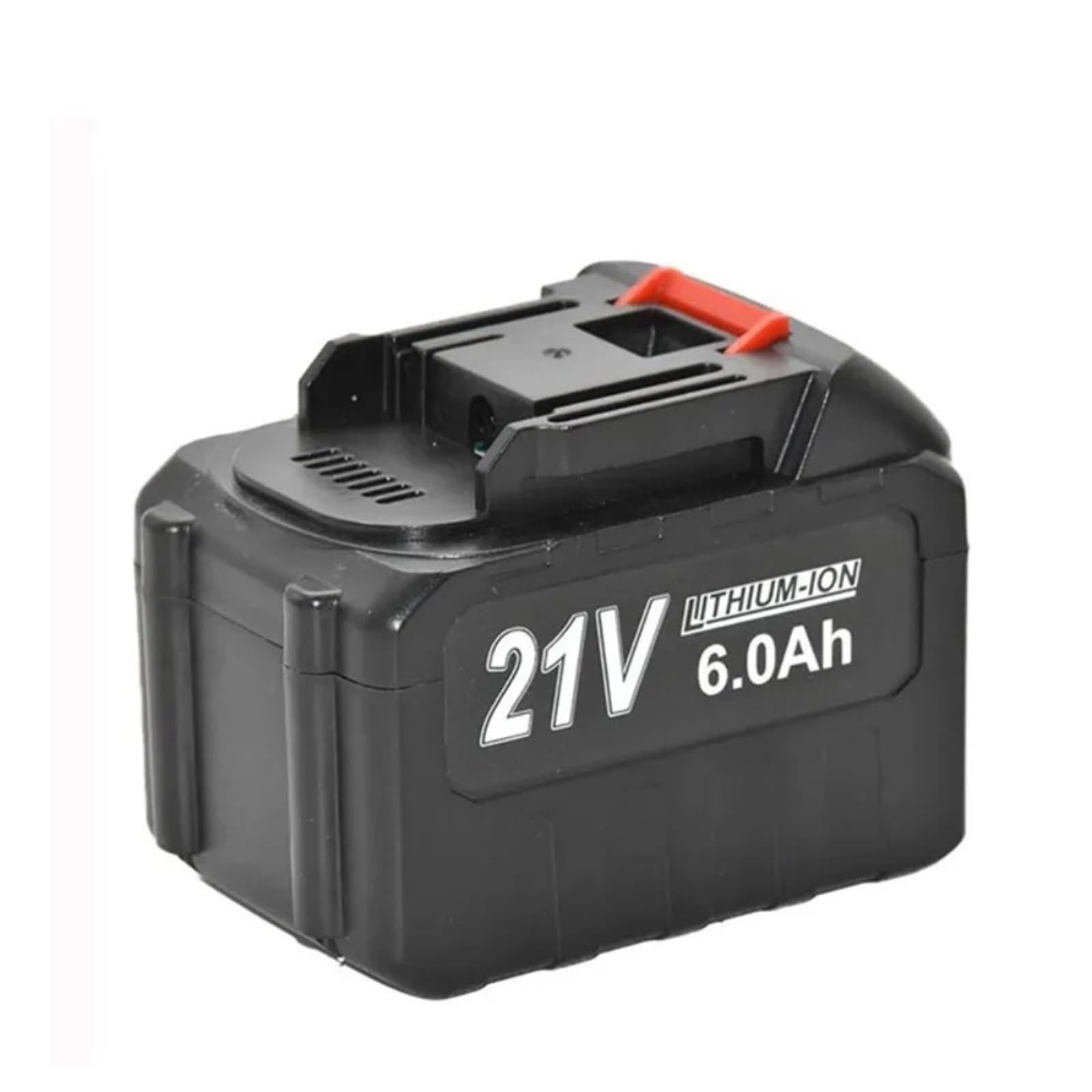 Batterie Rechargeable Li-ION 21V 6000mAh, Compatible avec Makita, perceuse sans Fil/clé à molette/Tournevis/scie Circulaire(1pcs)