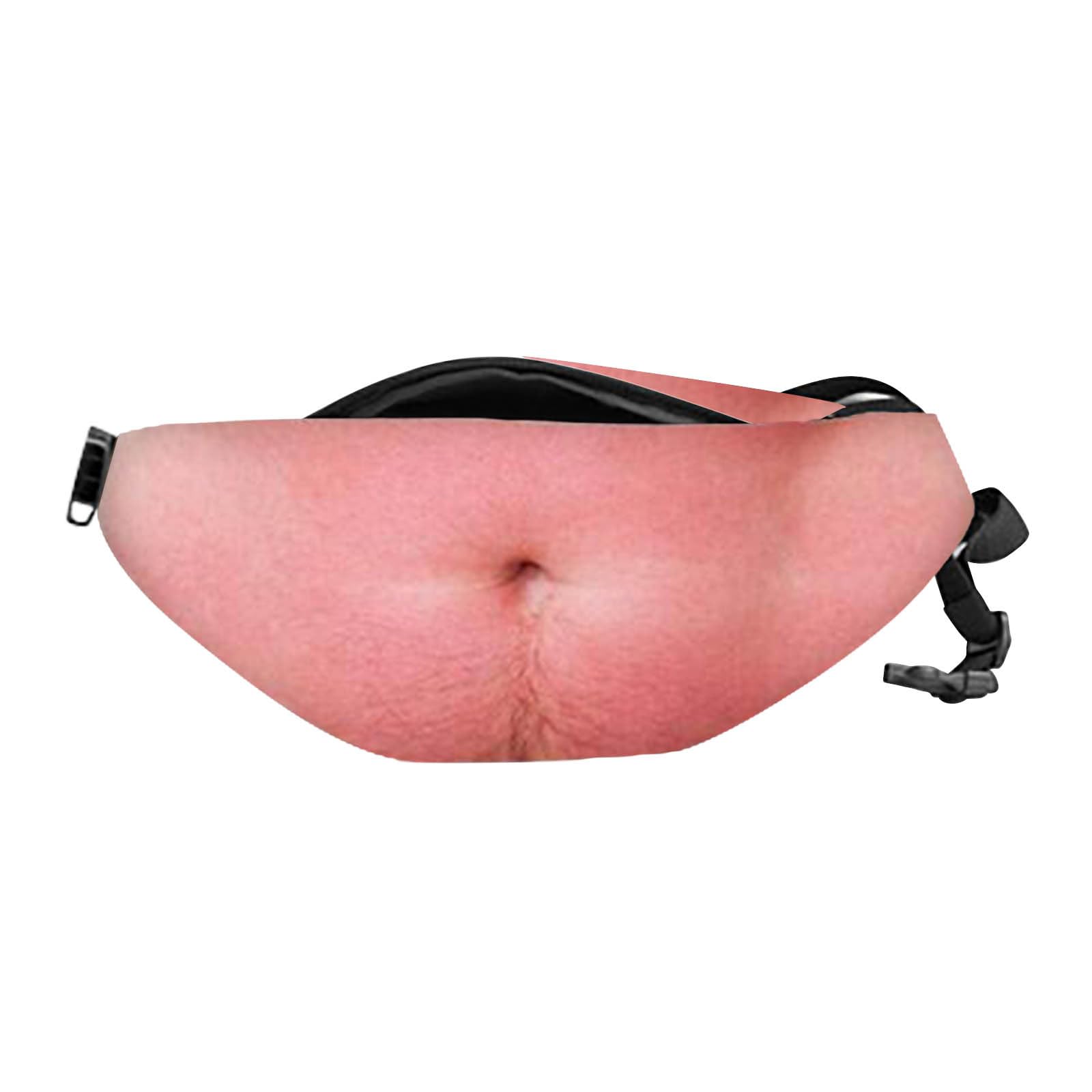 Novelty Belly Waist Bag Men, Funny dad Bag Bum Bag Adjustable Belt — image 1