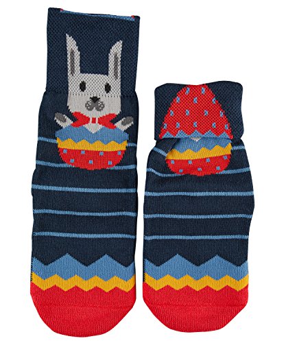 FALKE Unisex Kids Surprise Slipper Socks, Blue (Marine 6120), 13-2.52