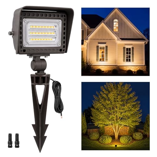 Gardenreet 20W Low Voltage Landscape Flood Light, 12V LED Wall Wash Light 1800LM, 2700K Warm White...