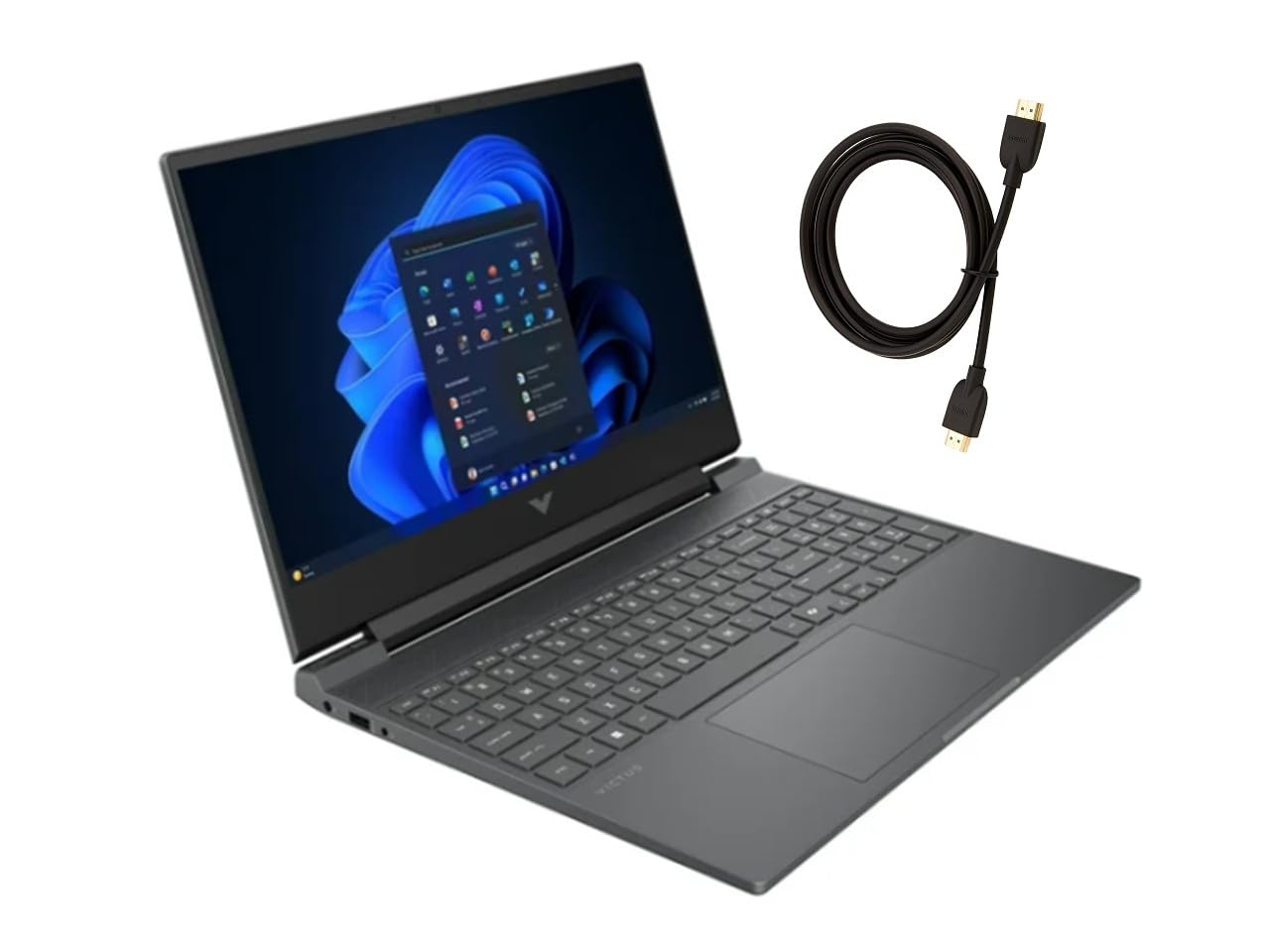 HP Victus 15.6 inch FHD 144Hz Gaming Laptop | Intel Core i5-13420H | NVIDIA GeForce RTX 4050 6GB | Backlit | Mica Silver| 16GB RAM | 512GB SSD |