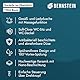 BERNSTEIN® DUSCH-WC Basic 1104 in Weiß - Spülrandloses Dusch-WC rund - Komplettanlage