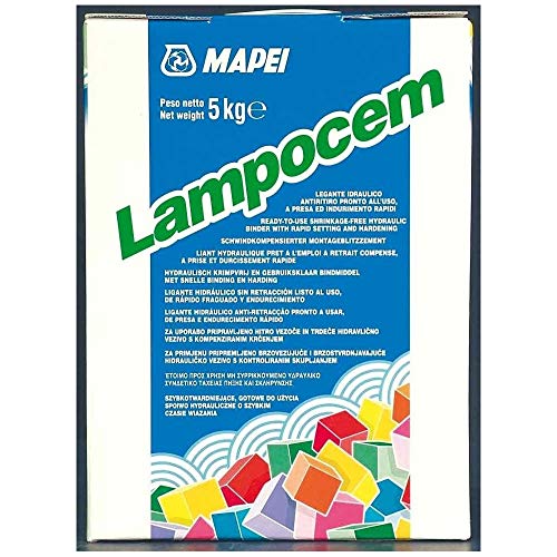 Cemento rapido grigio kg. 5 lampocem mapei