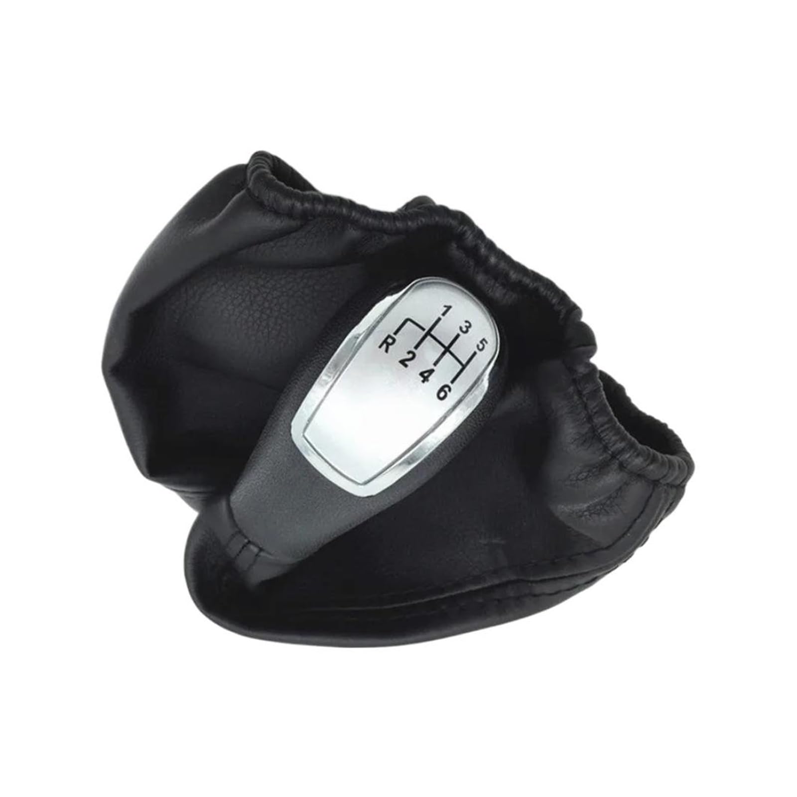 Lozopmtmld Silver R123456 Shift Lever Knob For Benz C-Class W202 W208 E-Class W210 W203 S203 / W245