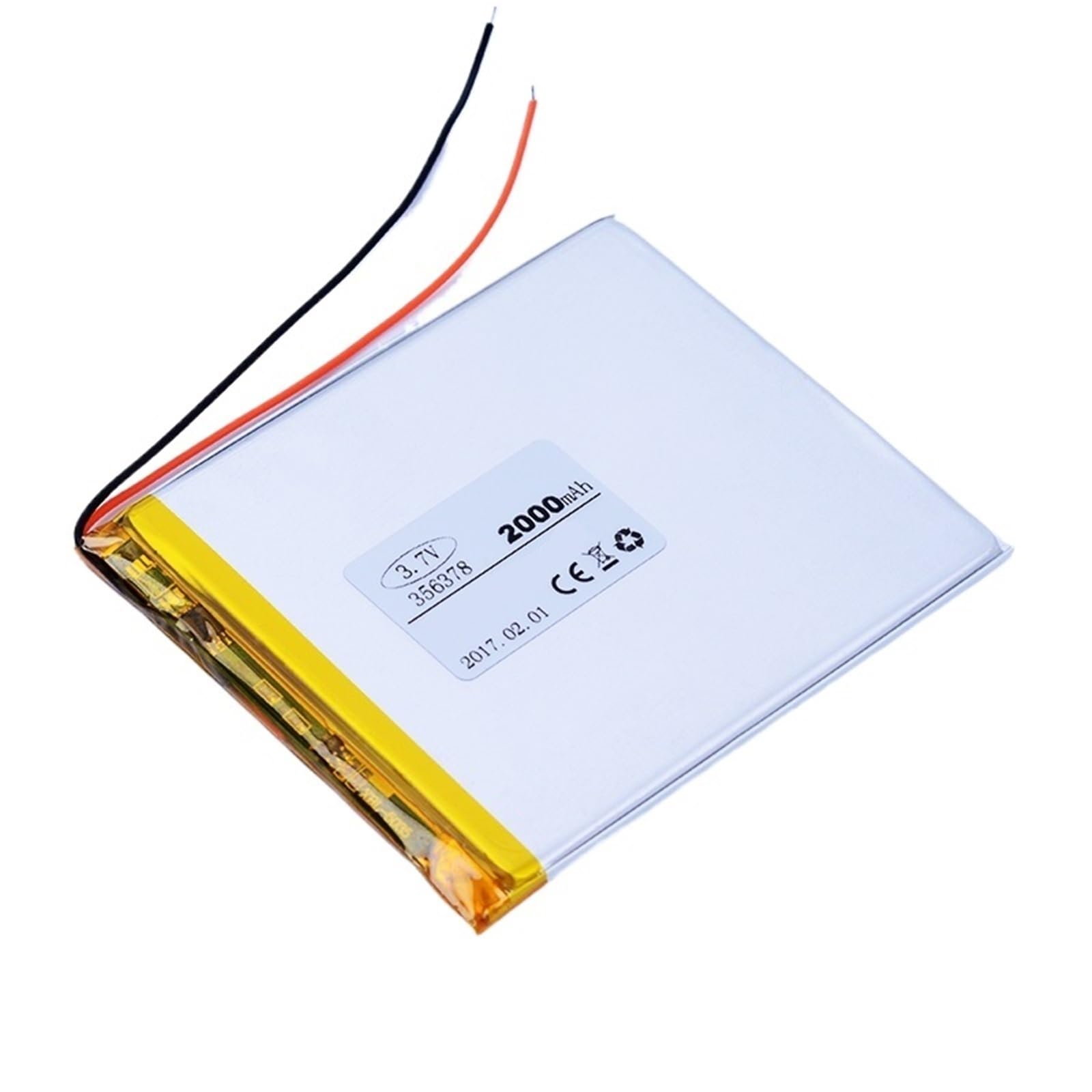 356378 de 3,7 V y 2000 mAh (3 Unidades)
