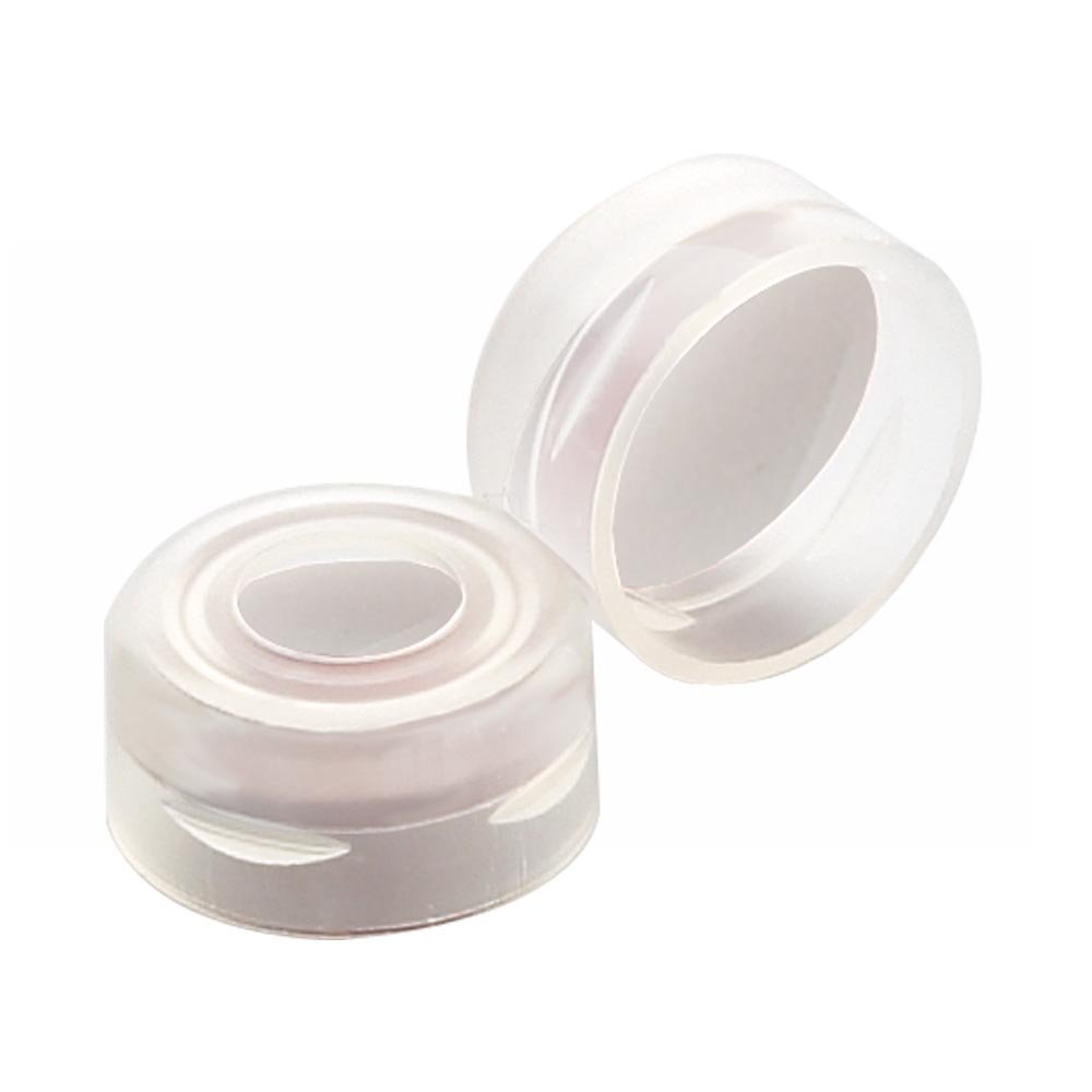 Wheaton 242782 Natural Snap Cap with 0.010 PTFE Septa, 11mm Diameter (Case of 1000)