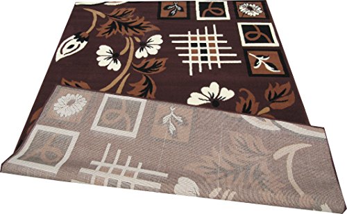Image of TOP Selling Design with Multiple Choice 120X150 CM(4X5 FEET) Brown Multi