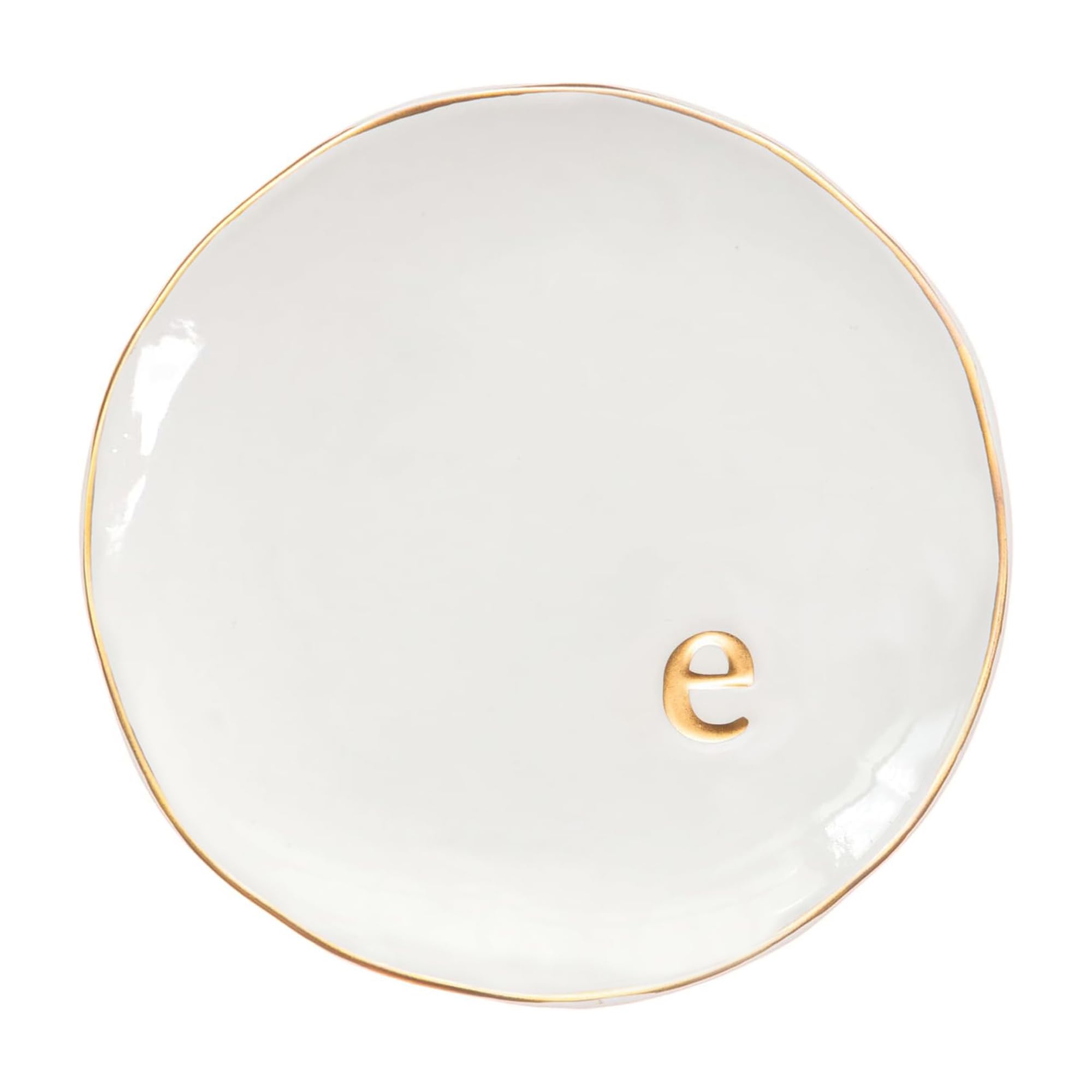 COLLECTIVE HOME - Ceramic Jewelry Tray, Decorative Trinket Dish for Rings Earrings Necklaces Bracelet Watch Keys, Birthday Mother's Day Christmas Gift