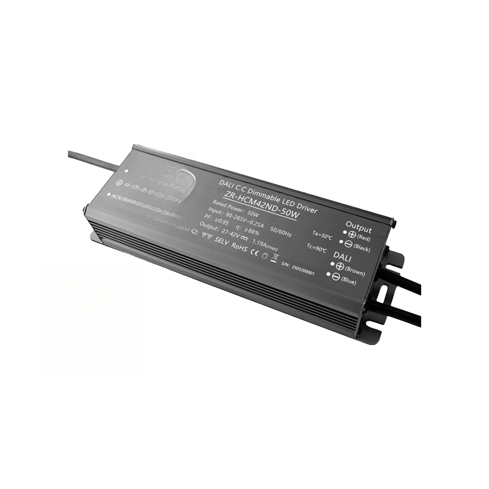 Pilote LED courant constant 50W avec alimentation variable sans scintillement - 2