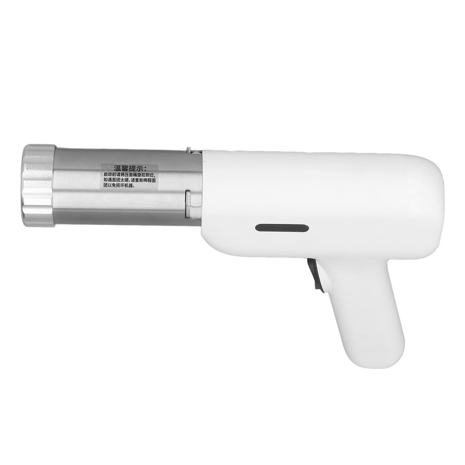 Electric Pasta Maker, 304 Stainless Steel Cordless Pasta Maker Automatic Noodle Maker Machine Portable Noodle Machine for Kitchen (White)