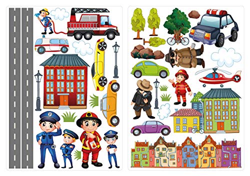 Adesivo murale parete per cameretta bambini motivo...