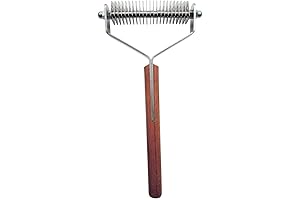 Mars Coat King Double Wide Dematting Rake - Premium Dog and Cat...