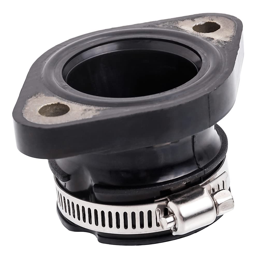 Adaptador De Carburador De Motocicleta De Goma, Colector De Admisión De Aire Negro De 48mm, Colector De Carburador Para Pwk 21 24 26 28 30mm Dirt Bike - AliExprs