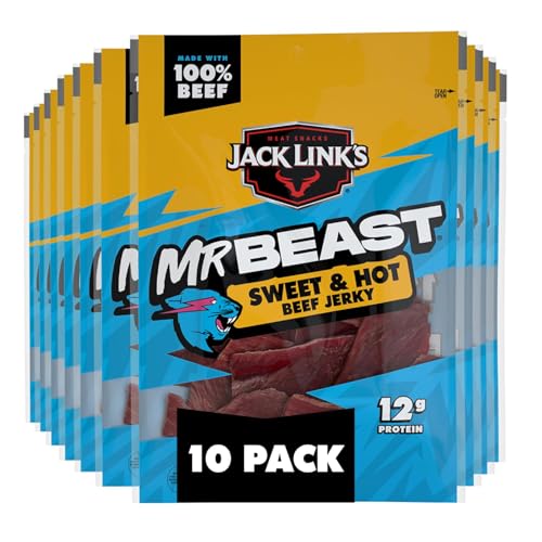Jack Link's MrBeast Sweet and Hot Beef Jerky