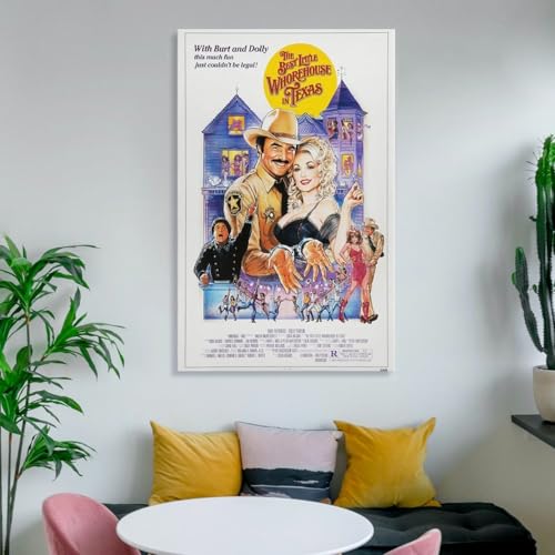 Generic The Best Little Whorehouse In Texas Movie Poster Posters Art Print Wall Photo Paint Poster Hanging Picture Family Bedroom Decor Gift 08X12Inch thumb #5