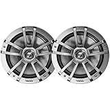 Infinity 822MLT Marine 8 Inch RGB LED Coaxial Speakers - Titanium (Certified Refurbished)