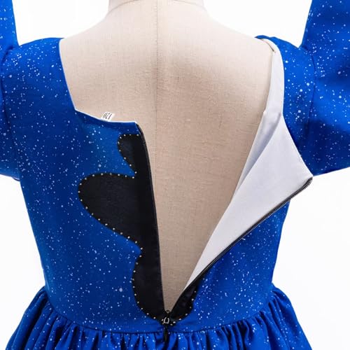 Disfraz hawaiano para niñas vestido de tul con diadema miniatura 4
