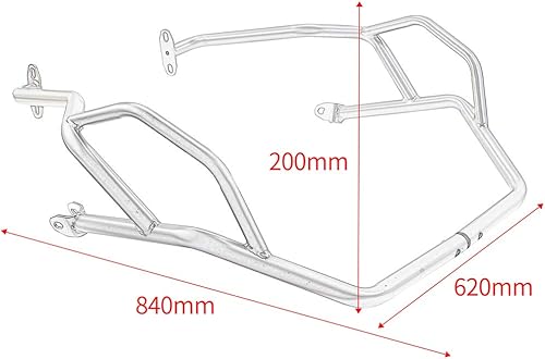 Miniatura 6 de US Motorcycle Highway Crash Bar Engine Guard Bumper Side Frame Slider Falling Protector Fuel Tank Protection Fairing for Benelli TRK502 TRK502X TRK