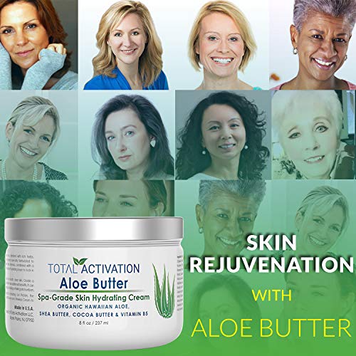 Total Activation Large 8 Oz Container Hawaiian Aloe Vera Face Moisturizer To Use Day Or Night thumb #8