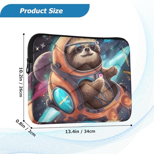 Funda para portátil Sloth Space Planet para 13-14 pulgadas miniatura 3