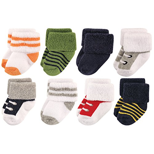 Image of Luvable Friends Baby Newborn and Baby Terry Socks
