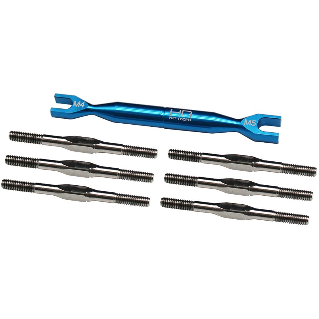 Hot Racing AB7160T Titanium Turnbuckle Set 3.5mm B7 B7D