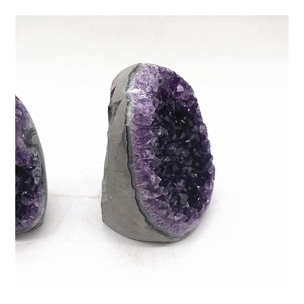Lleno de Textura For Cristal Natural Cuarzo Uruguay Amatista Cristal geoda (Size : 300g)