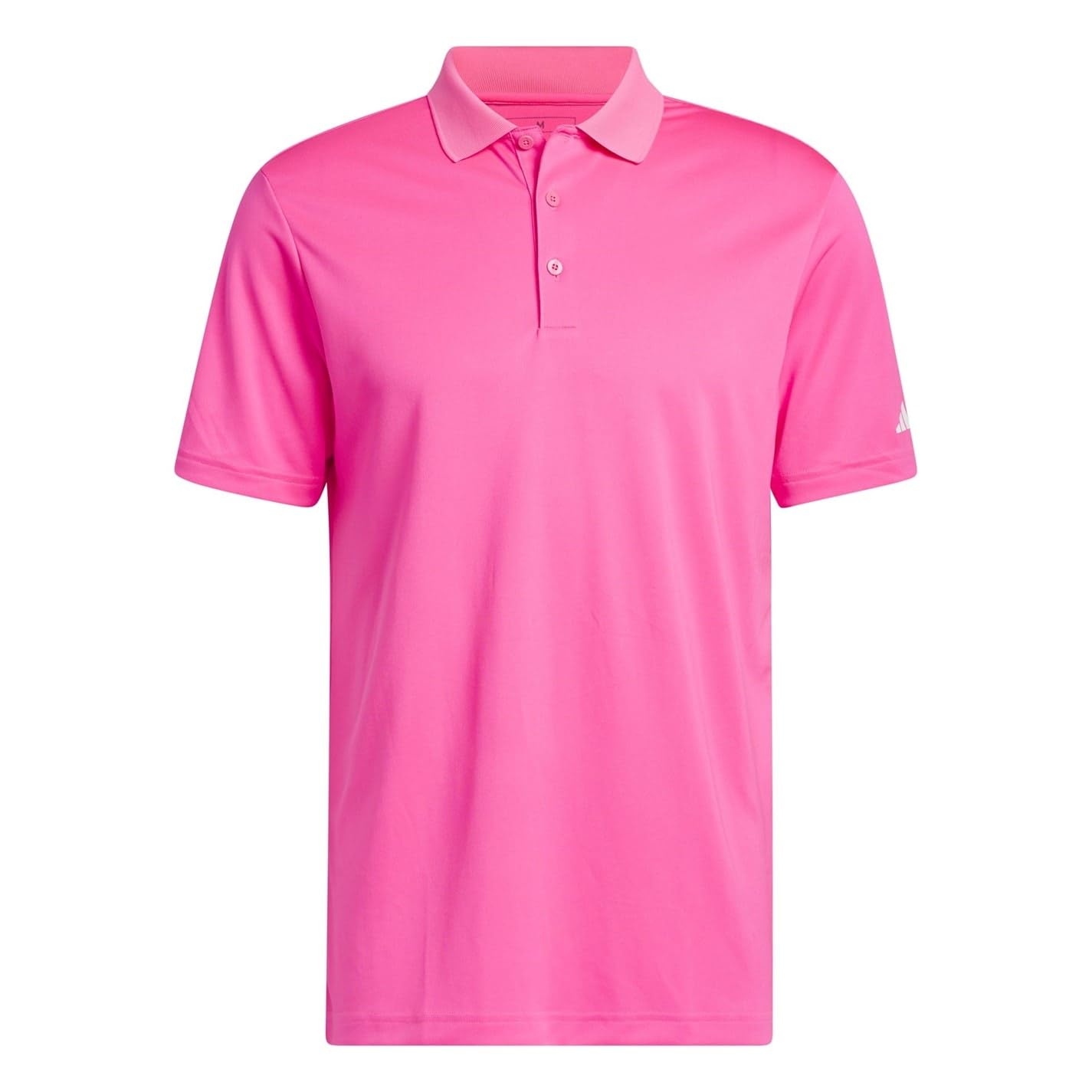adidas Men's Core Performance Primegreen Polo Shirt, Solar Pink, XXL