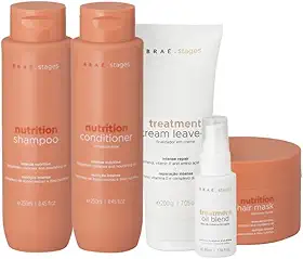 Kit Braé Stages Nutrition Blend Hair Care Total (5 produtos)