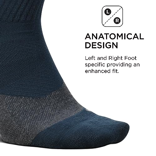 Image of Feetures Trail Max Cushion Mini Crew Sock - Hiking Socks for Men & Women