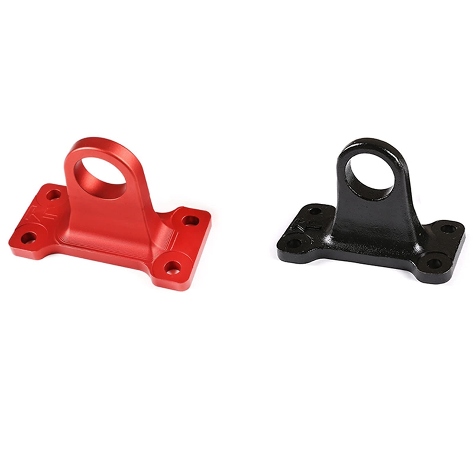 PortablPractical Trailer Hitch Shape Trailer Tylny zderzak ze stopu aluminium Ciężki zaczep do przyczepy Hak holowniczy (kolor: czerwony)